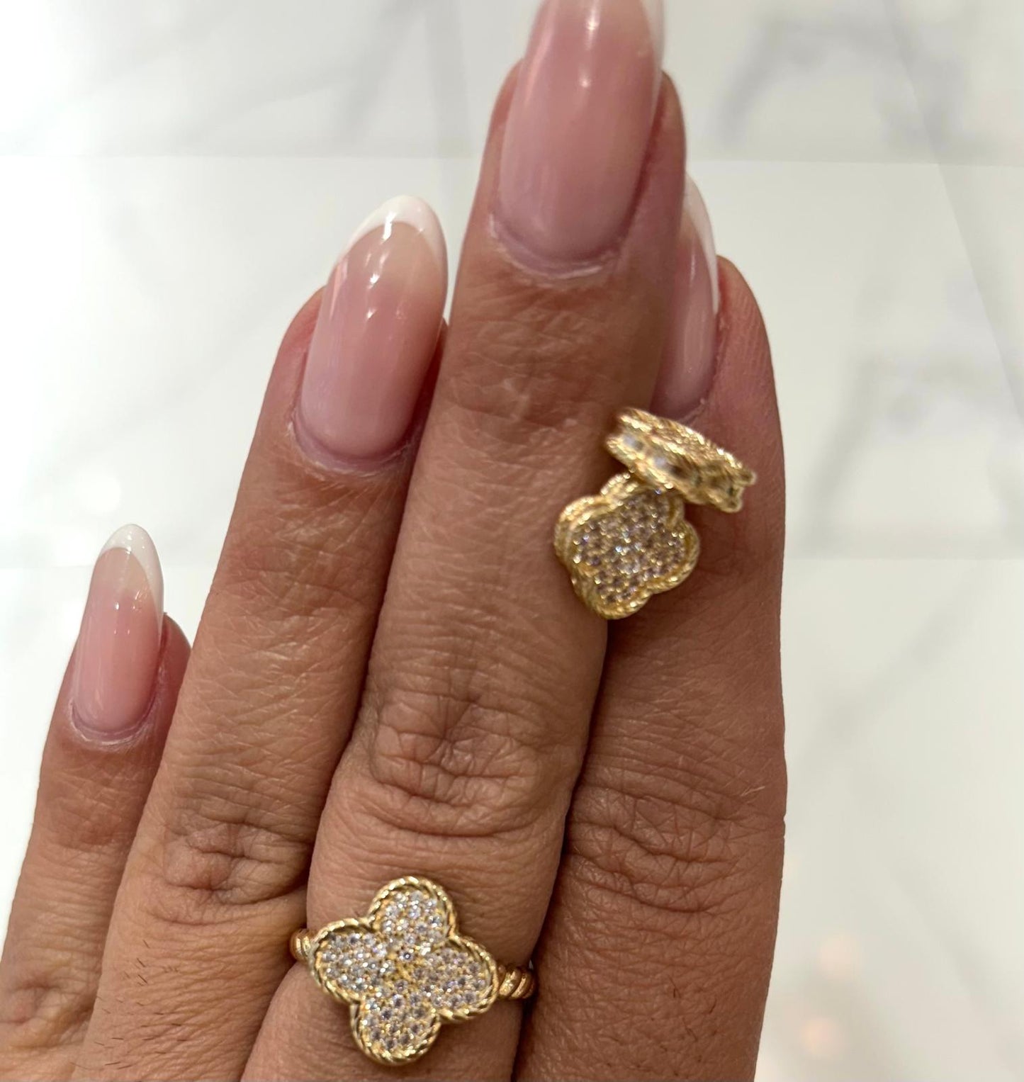 Sets daimond vc ( árete y anillo )