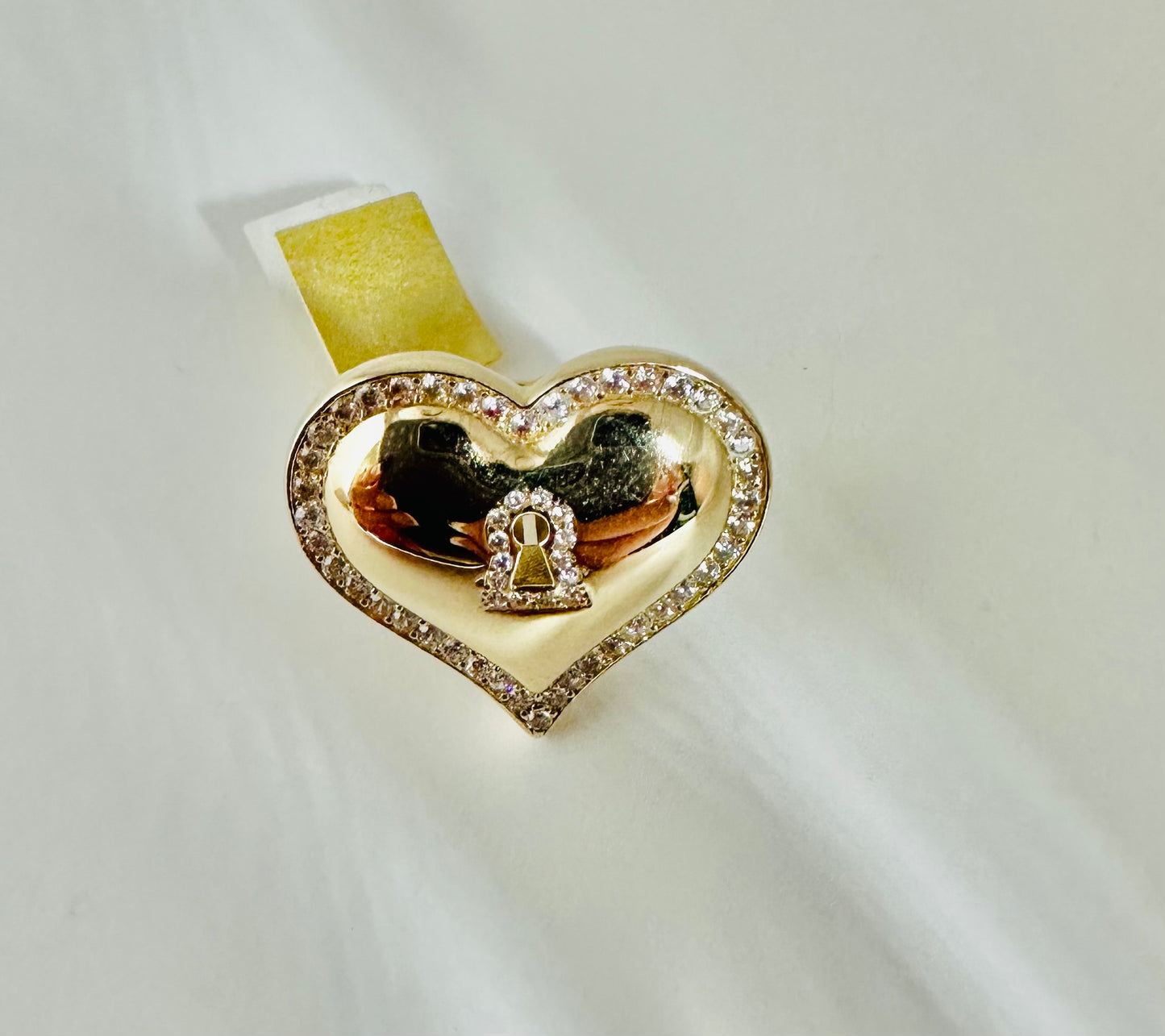 Anillo corazón 10 k