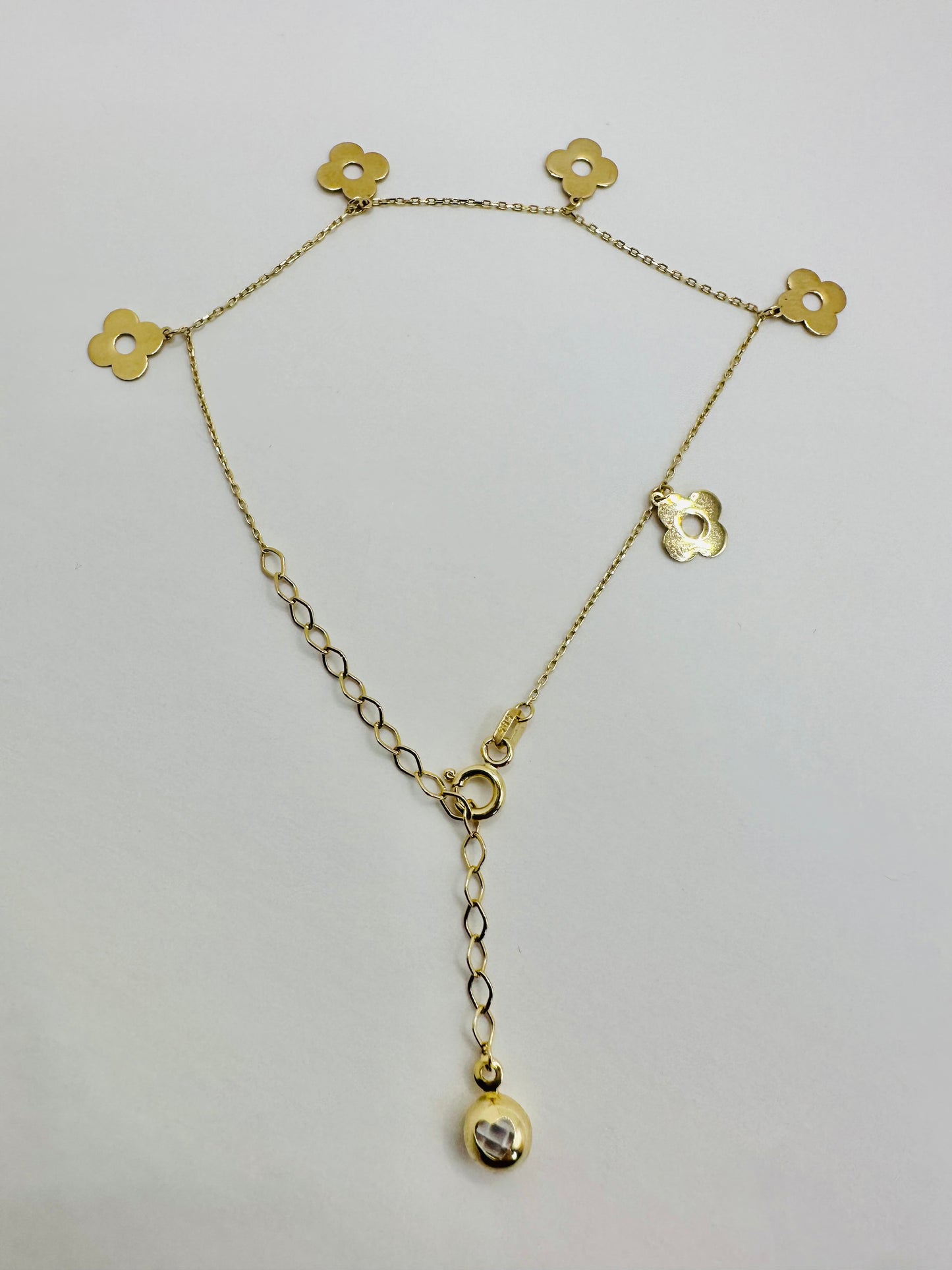 Manilla flor 14 k