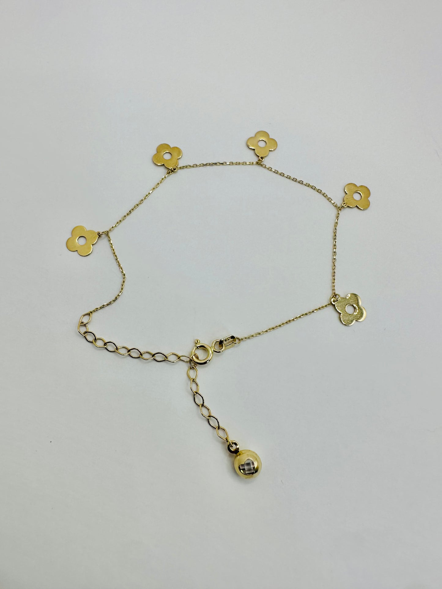Manilla flor 14 k