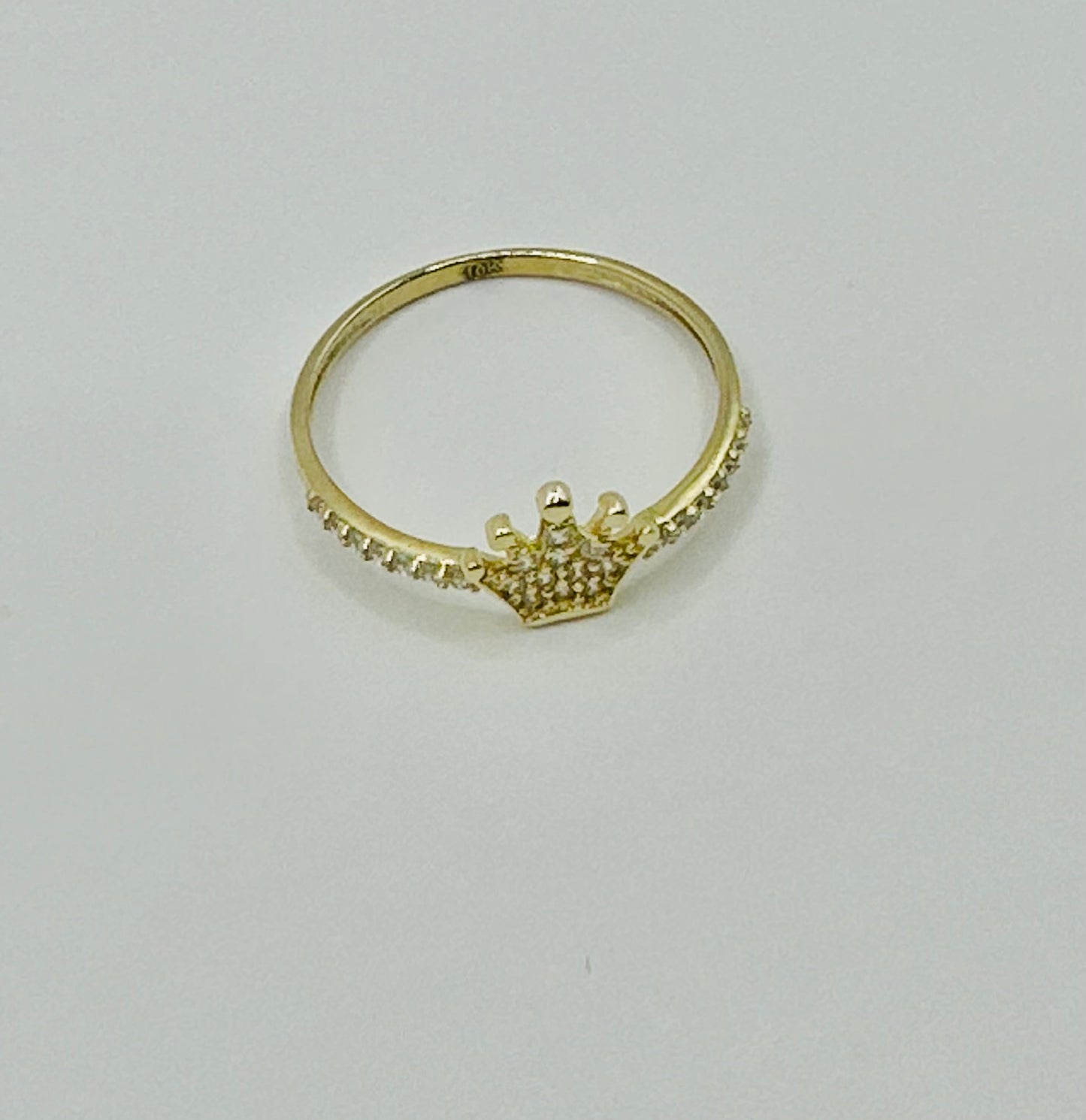 Anillo corona 10 k